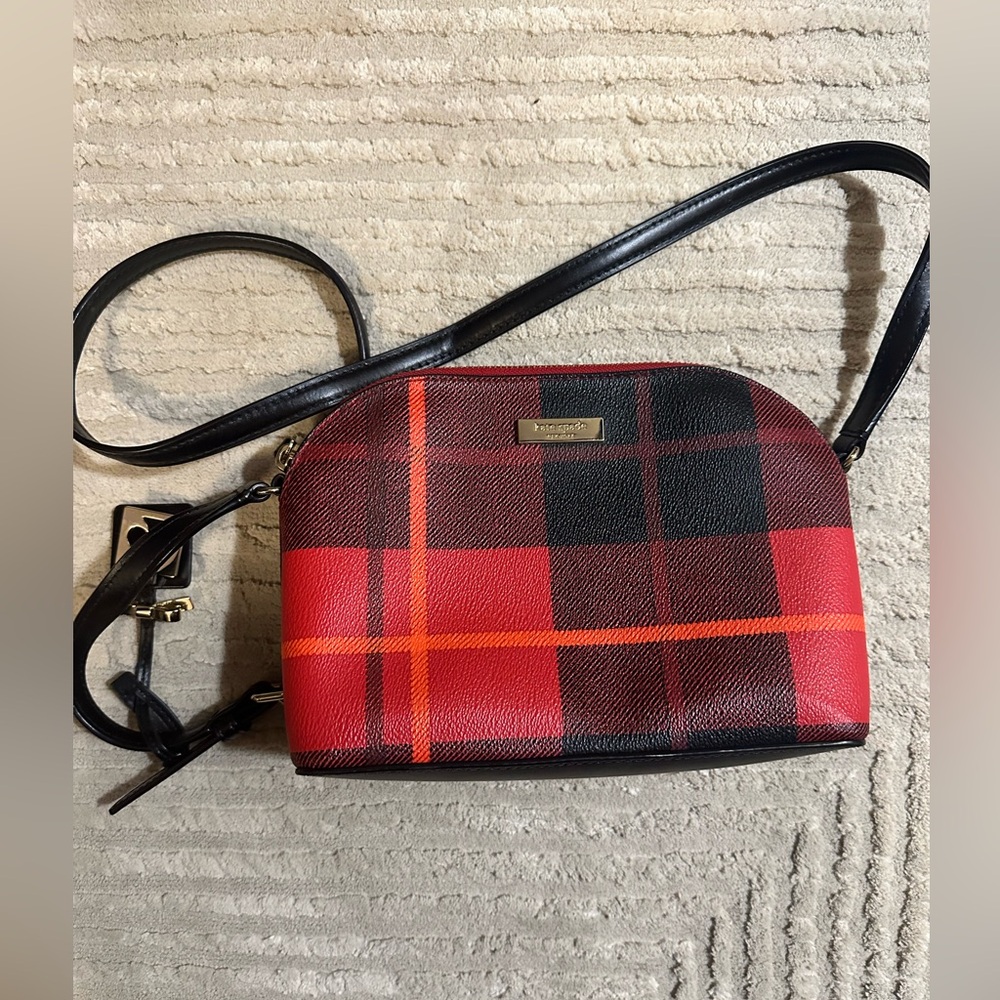 Kate spade plaid crossbody